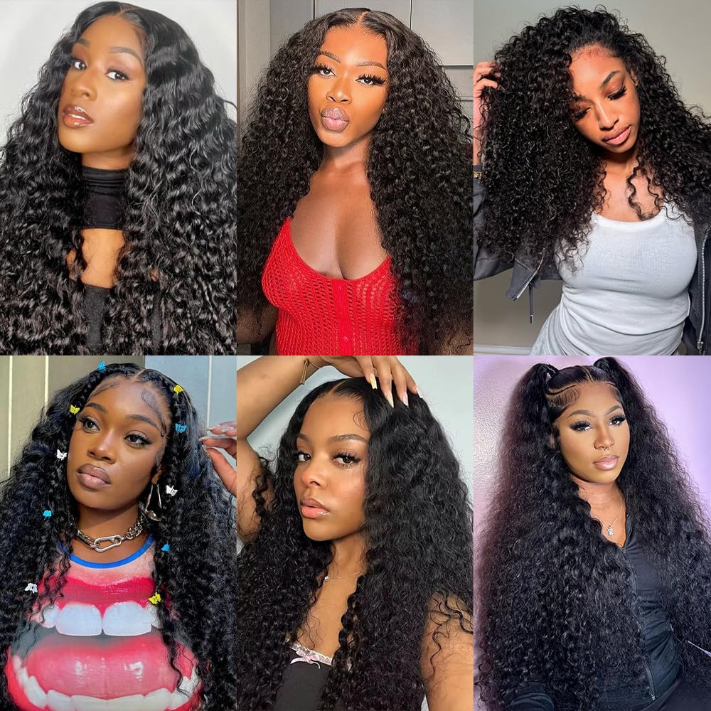 Bexclent lifestyle shot of model wearing deep waves for flattering everyday style