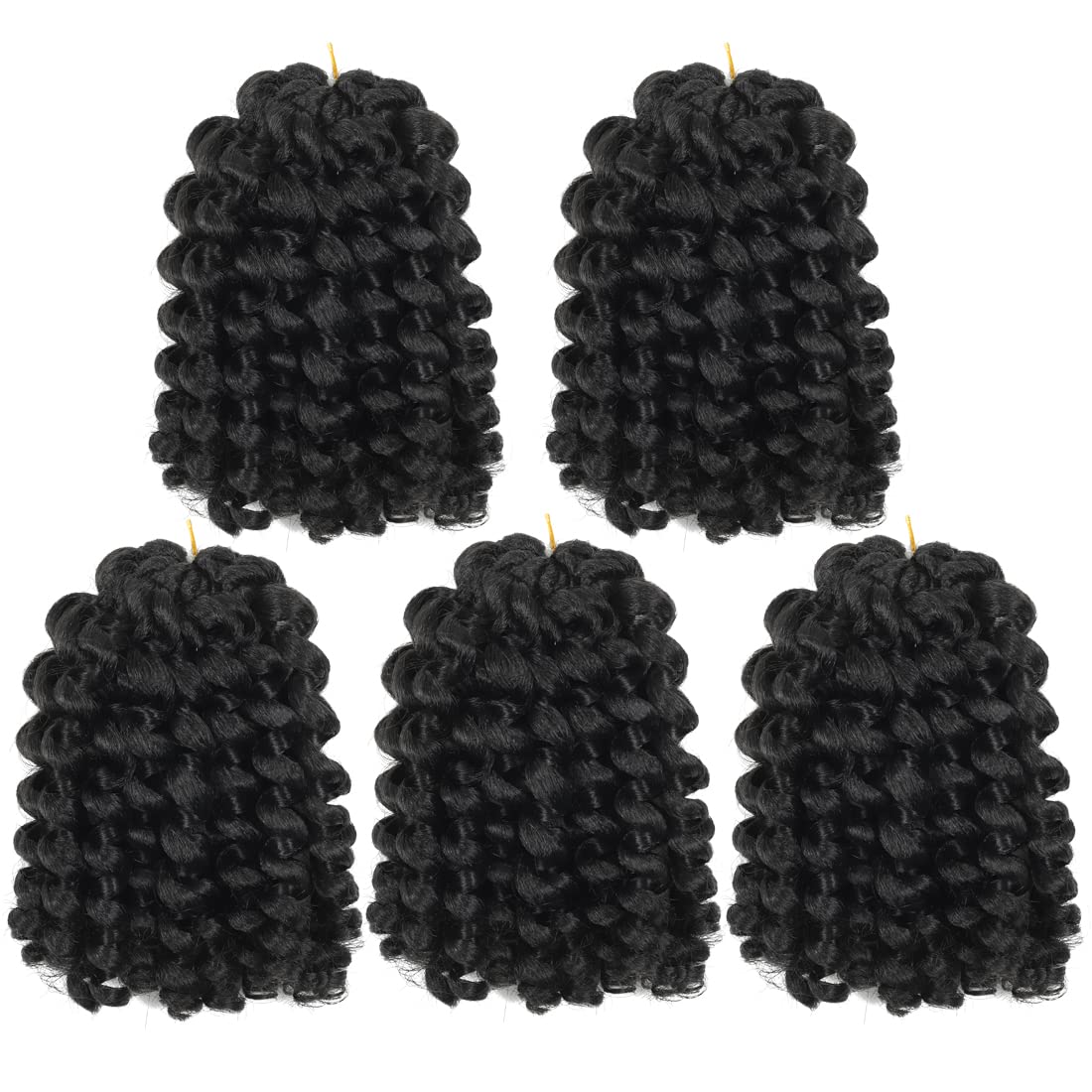 BEXIUKAKA front packaging showing 8-inch Jamaican Bounce for easy selection