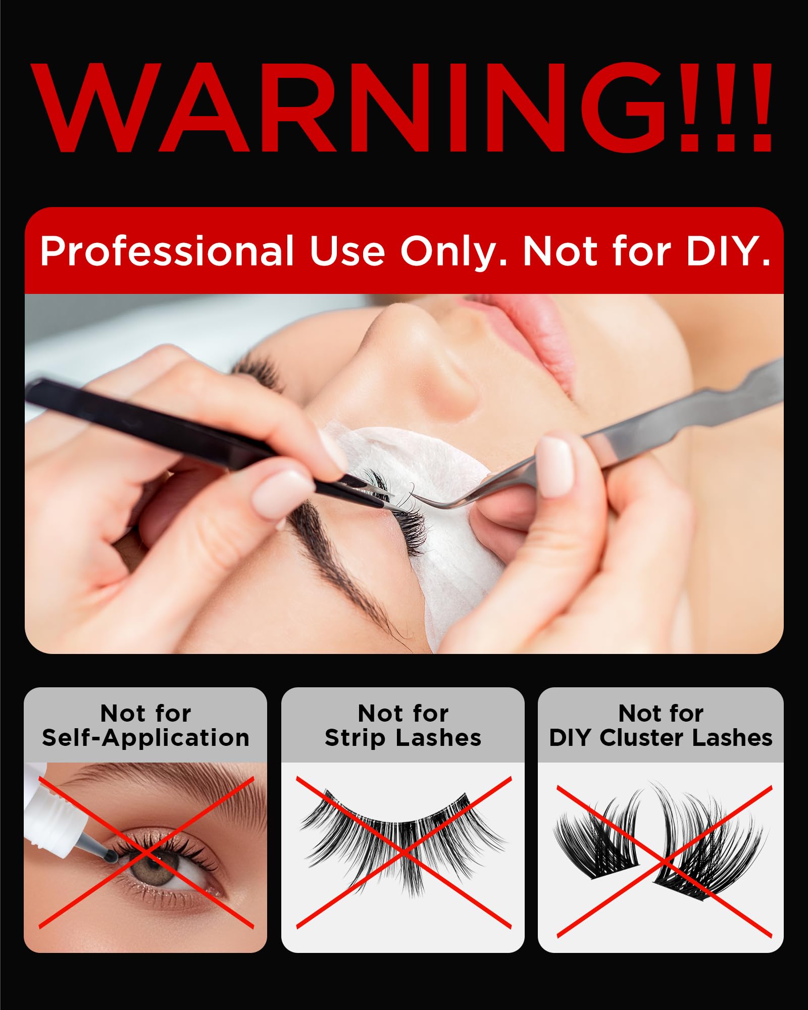 BEYELIAN label and instructions visible to show clear professional guidance