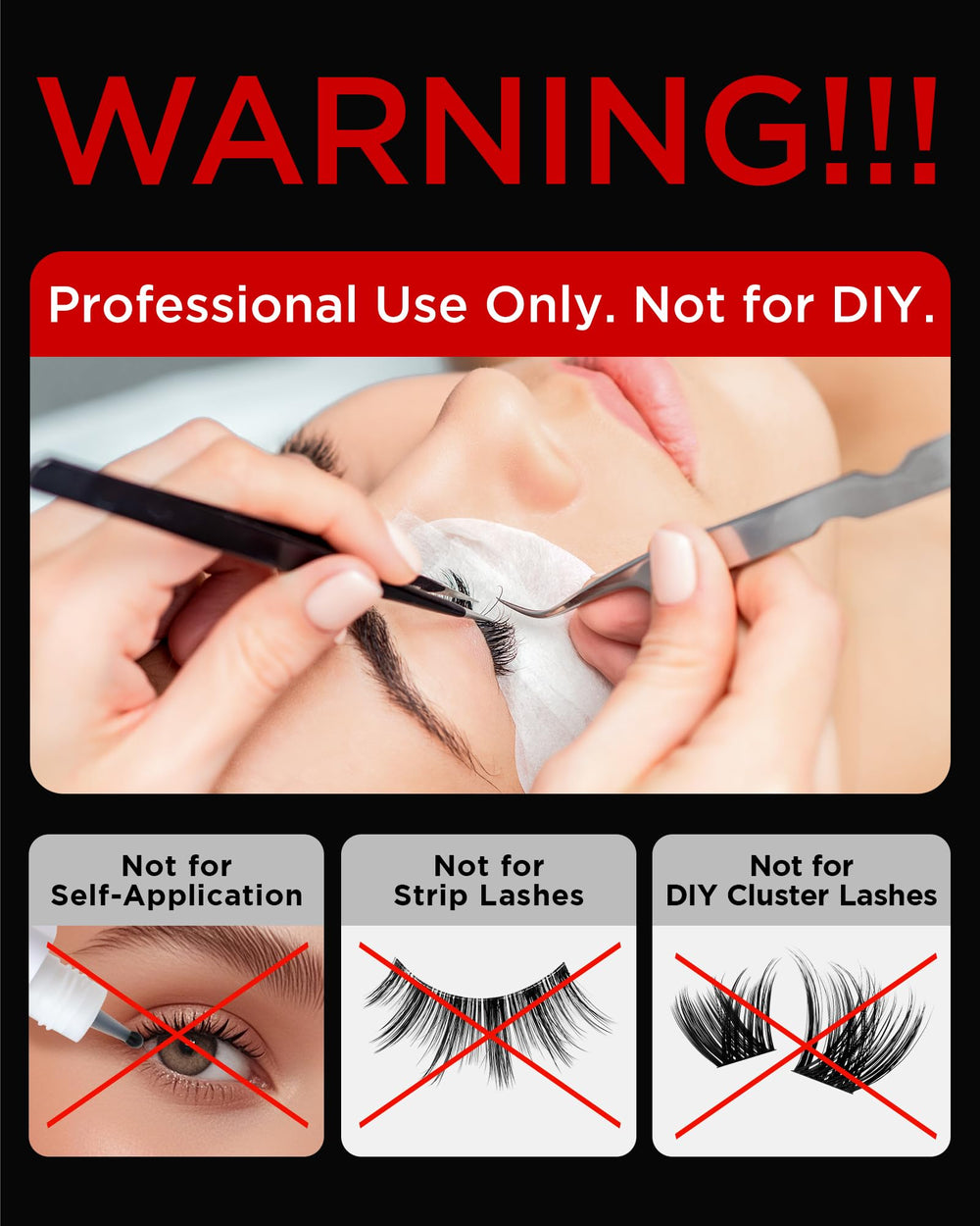 BEYELIAN label and instructions visible to show clear professional guidance