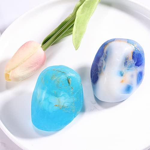 Bff Beauty Garden soap bar held in hand to show compact size and easy grip for travel