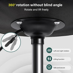 BFTOU adjustable height demonstration illustrating easy gas-lift control