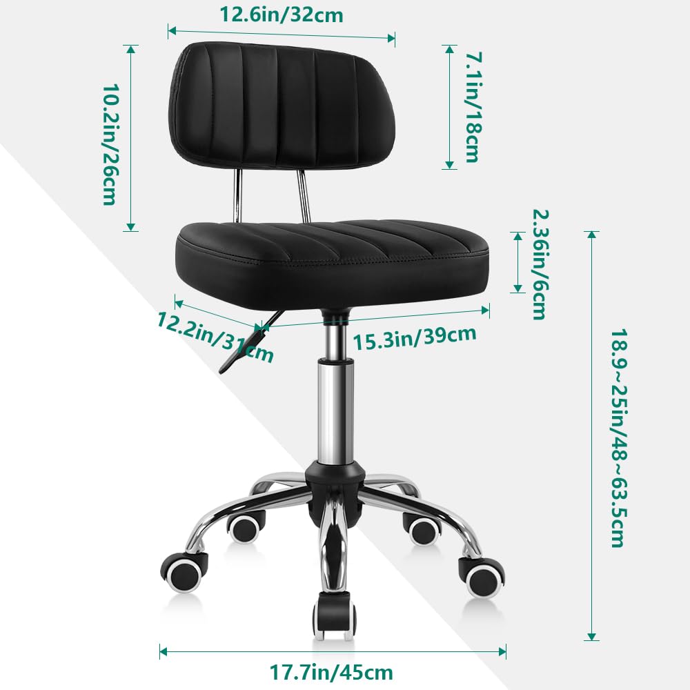 BFTOU side profile highlighting ergonomic seat shape and minimalist silhouette for space savings