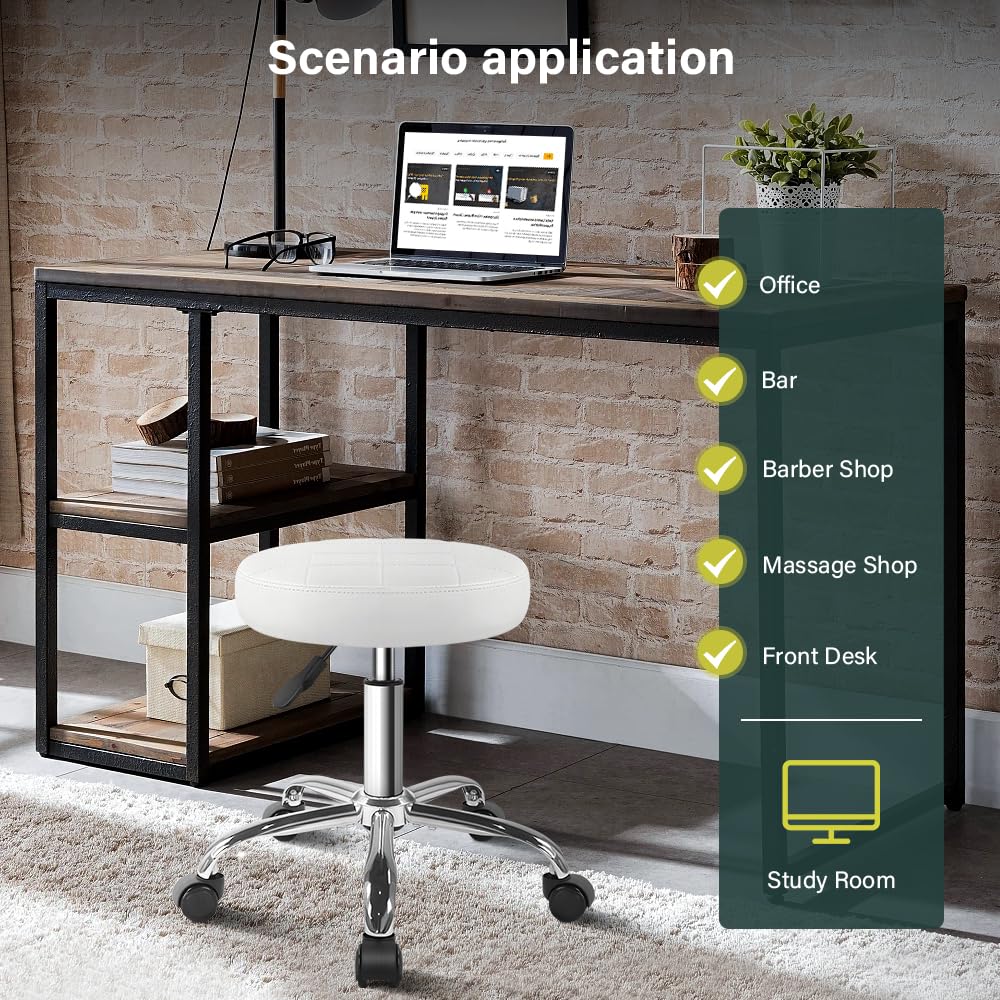 BFTOU side view with height adjusted demonstrating versatile ergonomic range