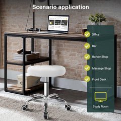 BFTOU side profile showing adjustable height range and ergonomic posture