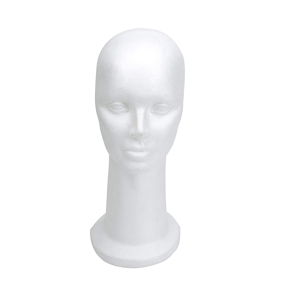 BHD BEAUTY front view foam head showing neutral display benefit