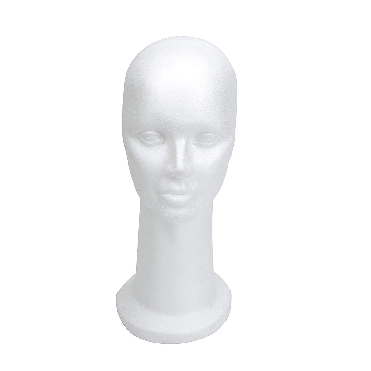 BHD BEAUTY front view foam head showing neutral display benefit