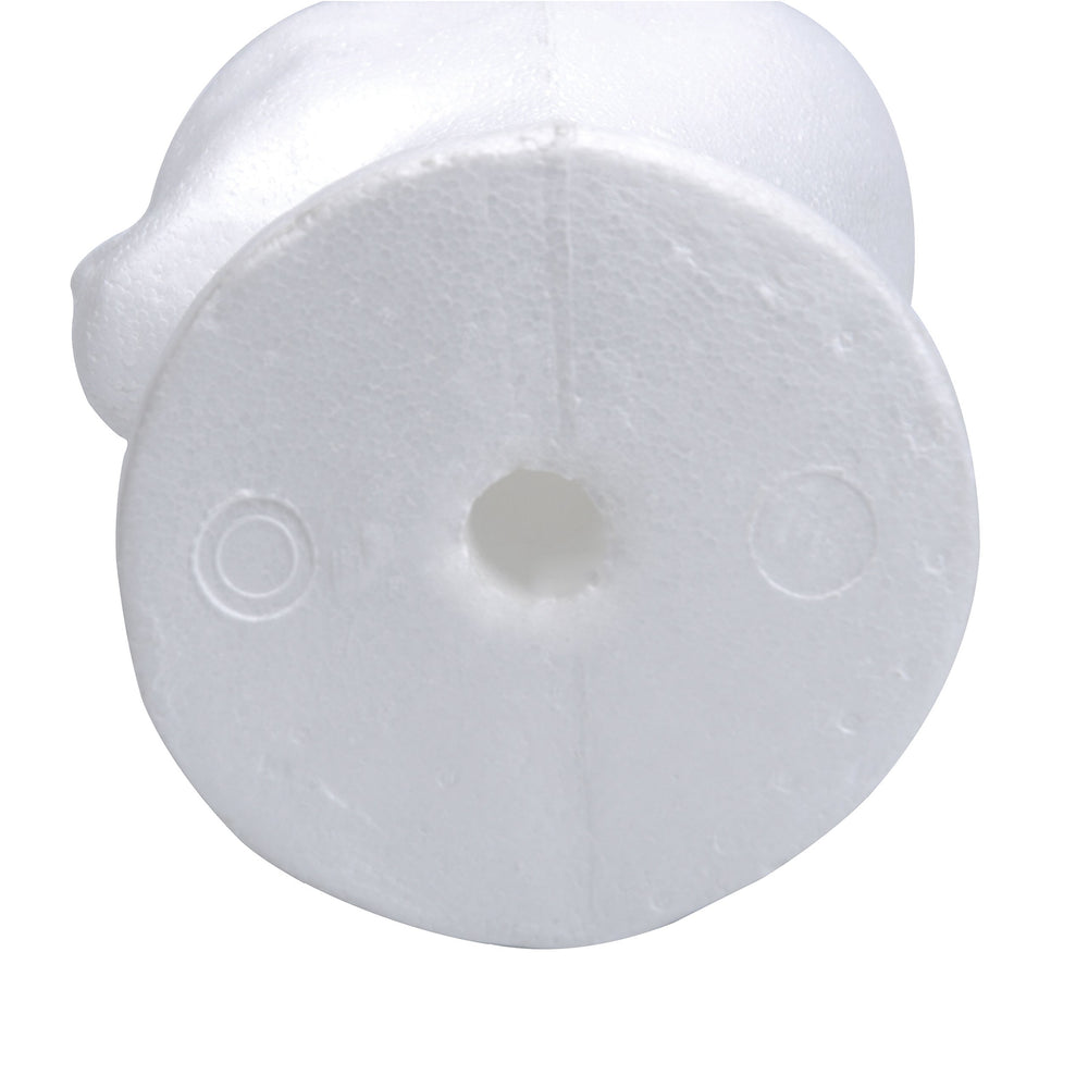 BHD BEAUTY foam head held in hand showing lightweight portability benefit