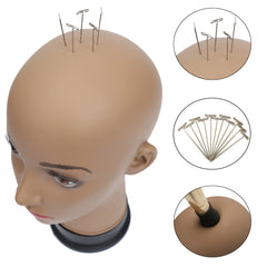 BHD BEAUTY top scalp closeup highlighting textured surface for secure pin placement