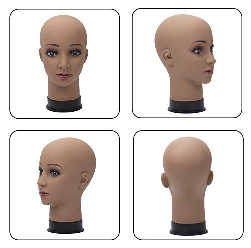 BHD BEAUTY styled with glasses and hat to show accessory display versatility