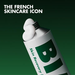 BIAFINE open cap close-up showing smooth emulsion texture for lightweight hydration benefit