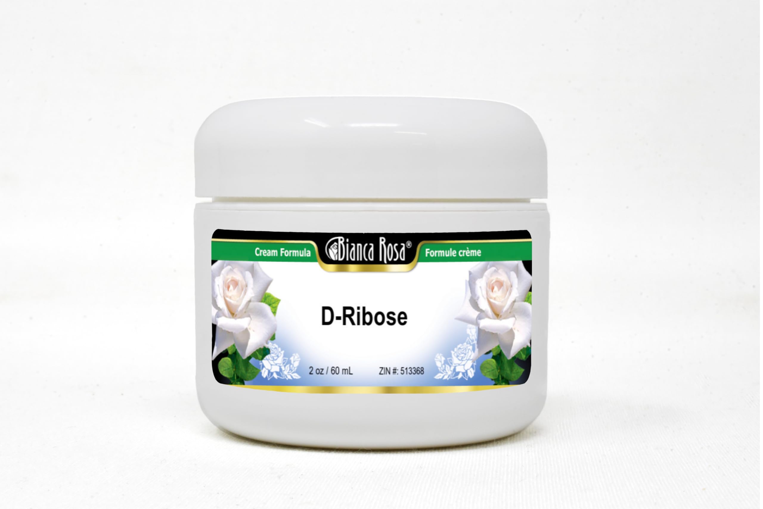Bianca Rosa open jar with creamy texture visible for smooth application benefit