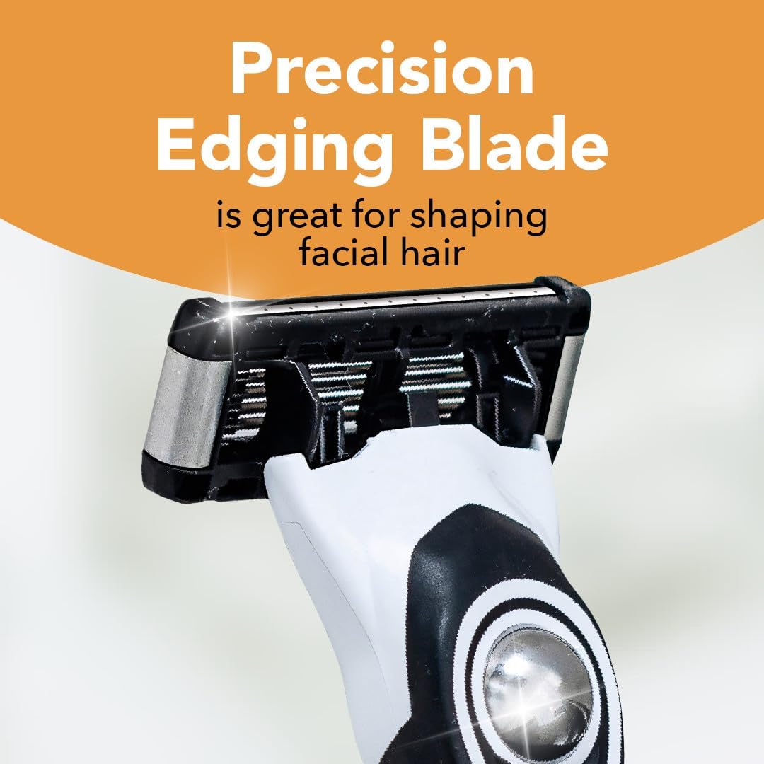 BIC Flex 5 precision edge blade close-up for trimming accuracy