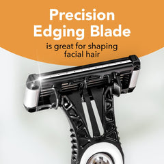 BIC Flex 5 pivoting head detail improving contour following benefit