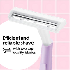 BIC Silky Touch close-up of translucent pastel handles for comfortable, colorful grip