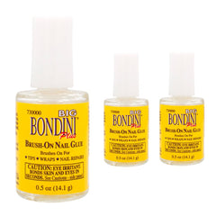 Big Bondini front packaging showing three .5oz bottles and tidy storage