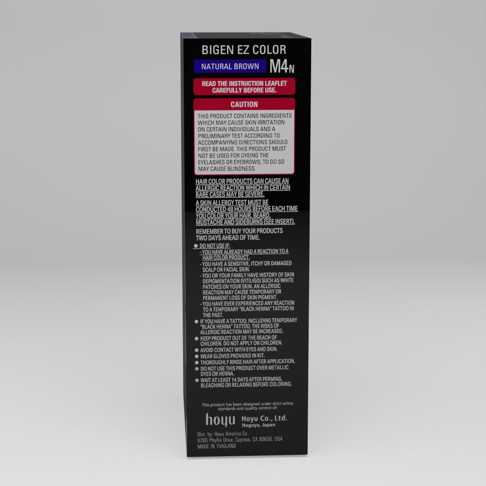 Bigen cream texture on comb showing smooth, easy-to-distribute formula
