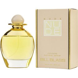 Bill Blass NUDE front bottle view showing sleek packaging and easy daytime wear