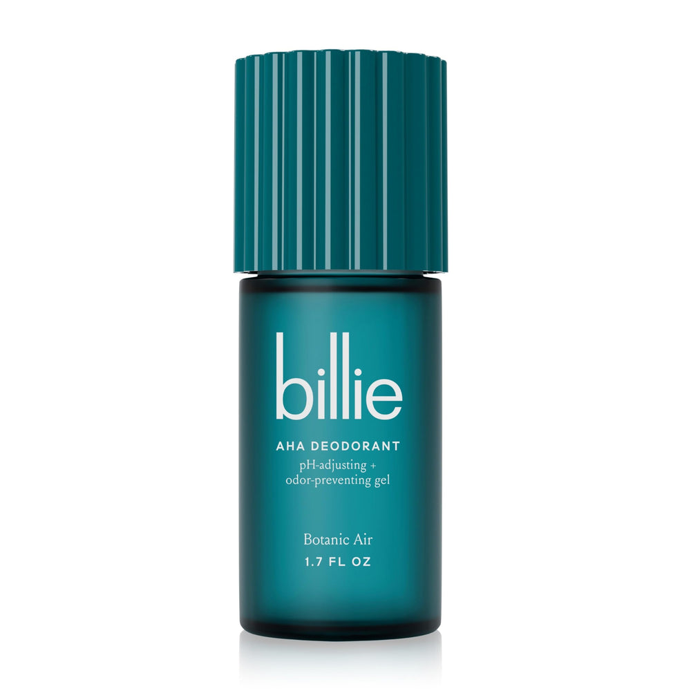Billie front packaging showing Botanic Air and benefits