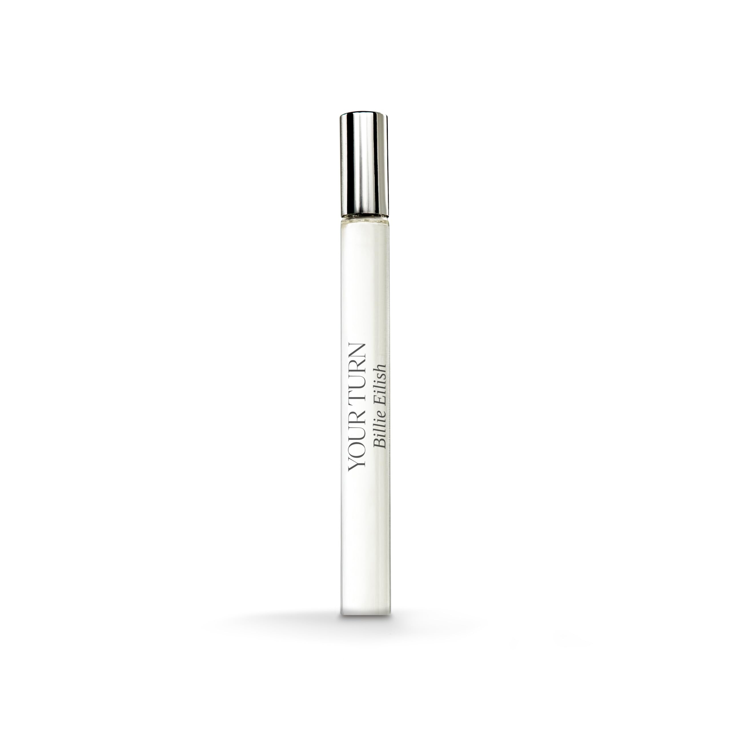 Billie Eilish front bottle shot showing elegant design and immediate visual appeal