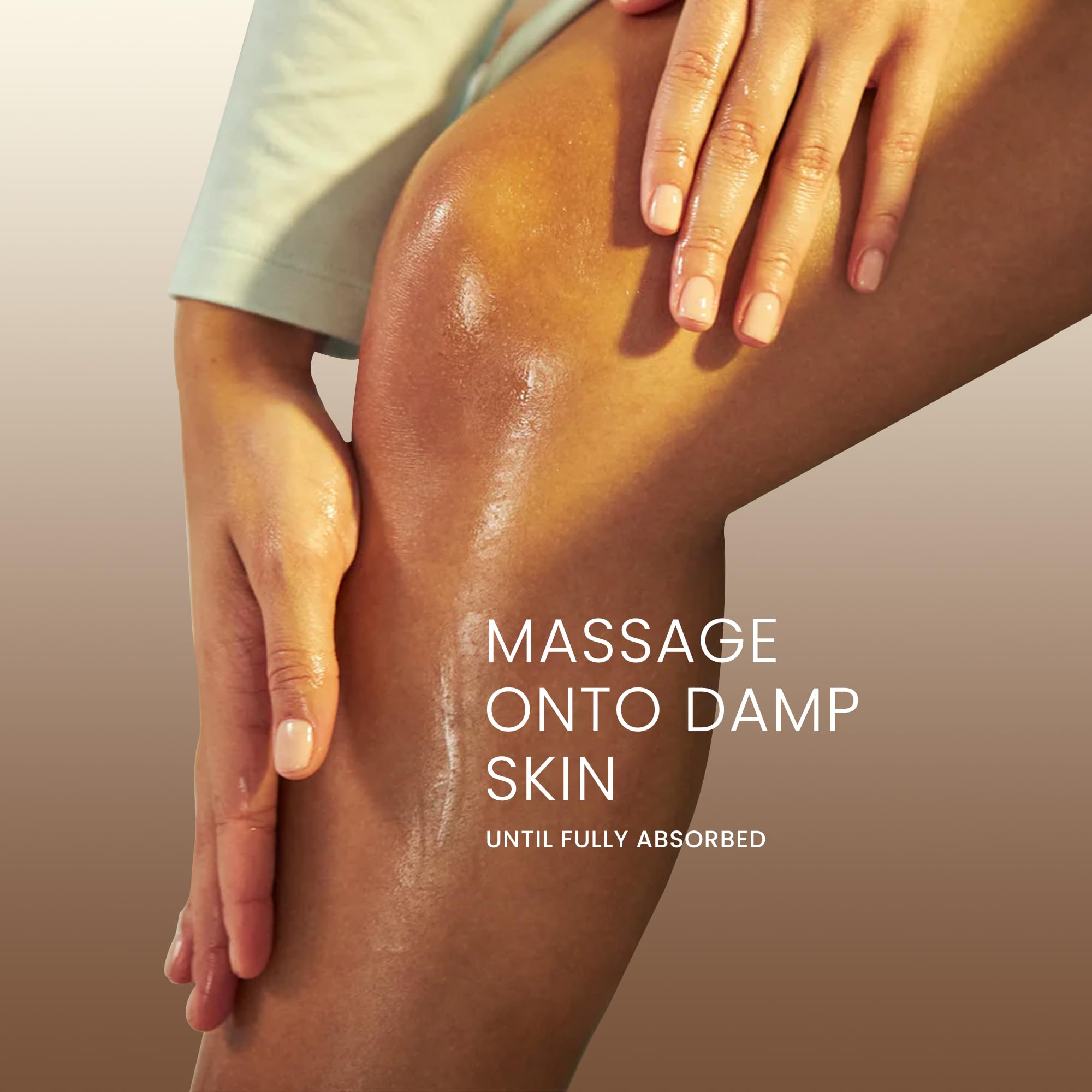 Billie Gene Body in hand while applying, shows easy spread and silky finish