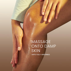 Billie Gene Body in hand while applying, shows easy spread and silky finish