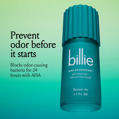 Billie close-up of liquid-gel texture for quick absorption