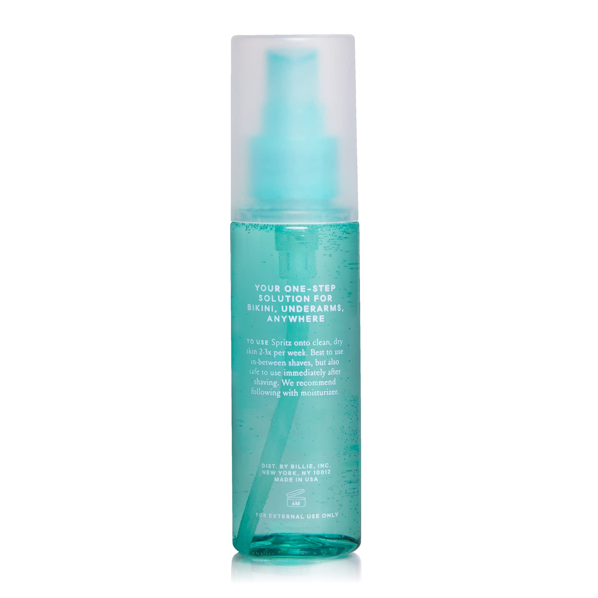 Billie bottle staged in bathroom lifestyle setting to show routine use convenience