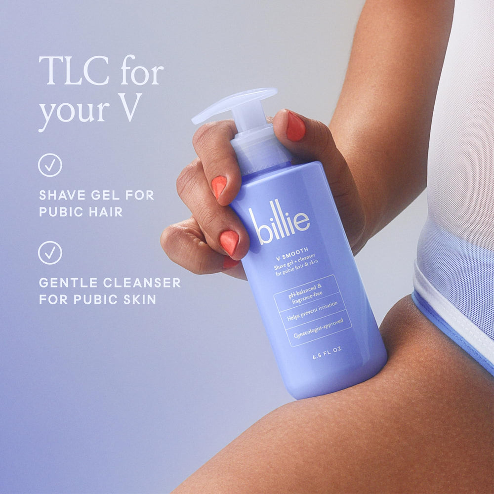 Billie open gel texture demonstrating smooth application