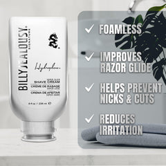 Billy Jealousy squeeze action showing easy dispensing and controlled amount