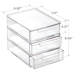 BINO drawer close-up of built-in handle and glide for smooth access