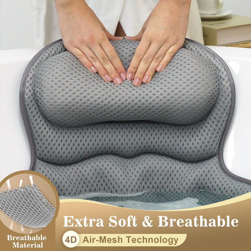 Binobella showing pillow covering upper back for cushioned support