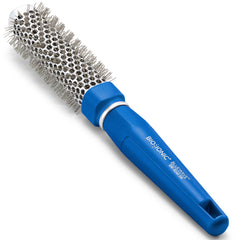 BIO IONIC BlueWave brush front view showing square-round barrel and sleek finish