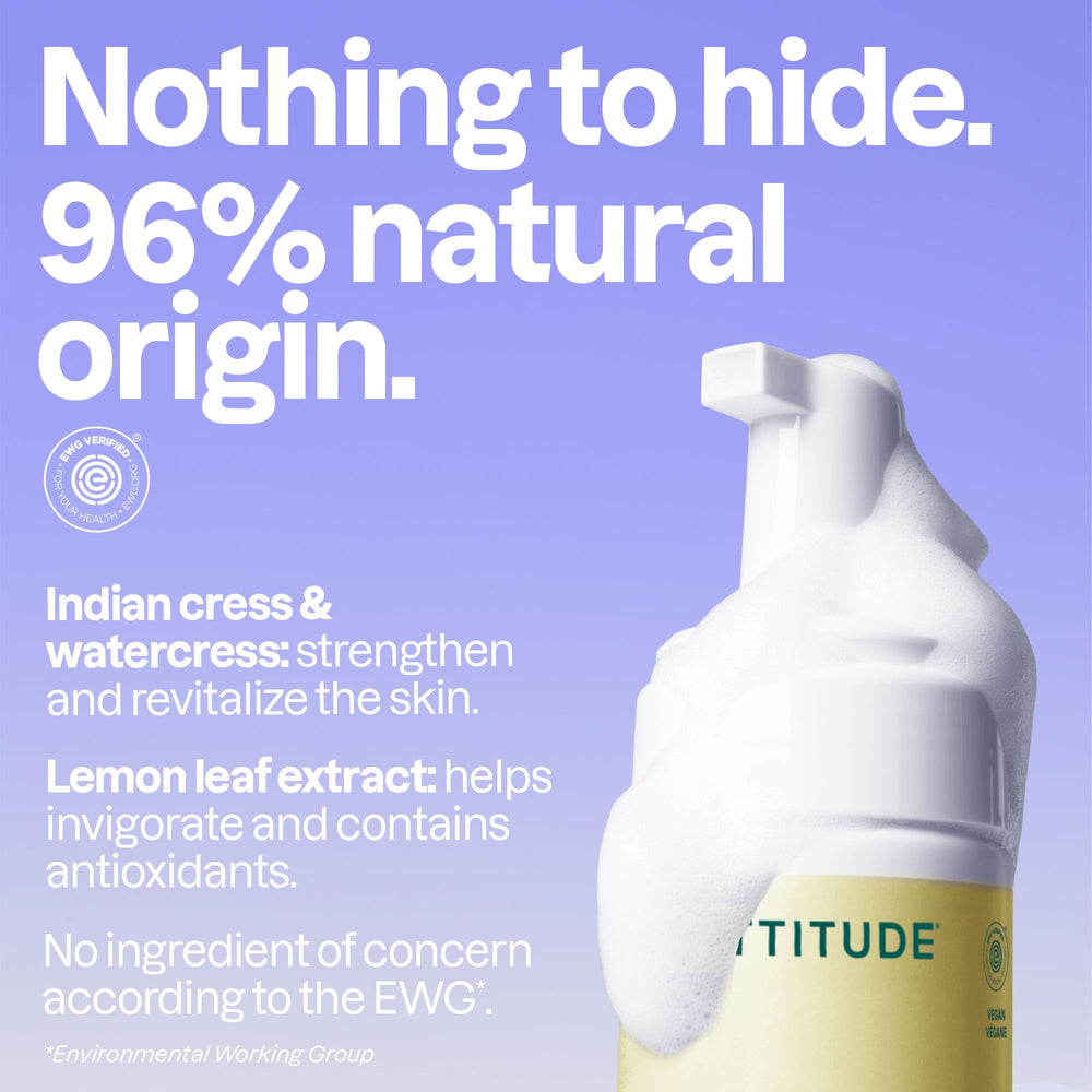 BIO SPECTRA ATTITUDE close-up label highlighting natural ingredient benefits