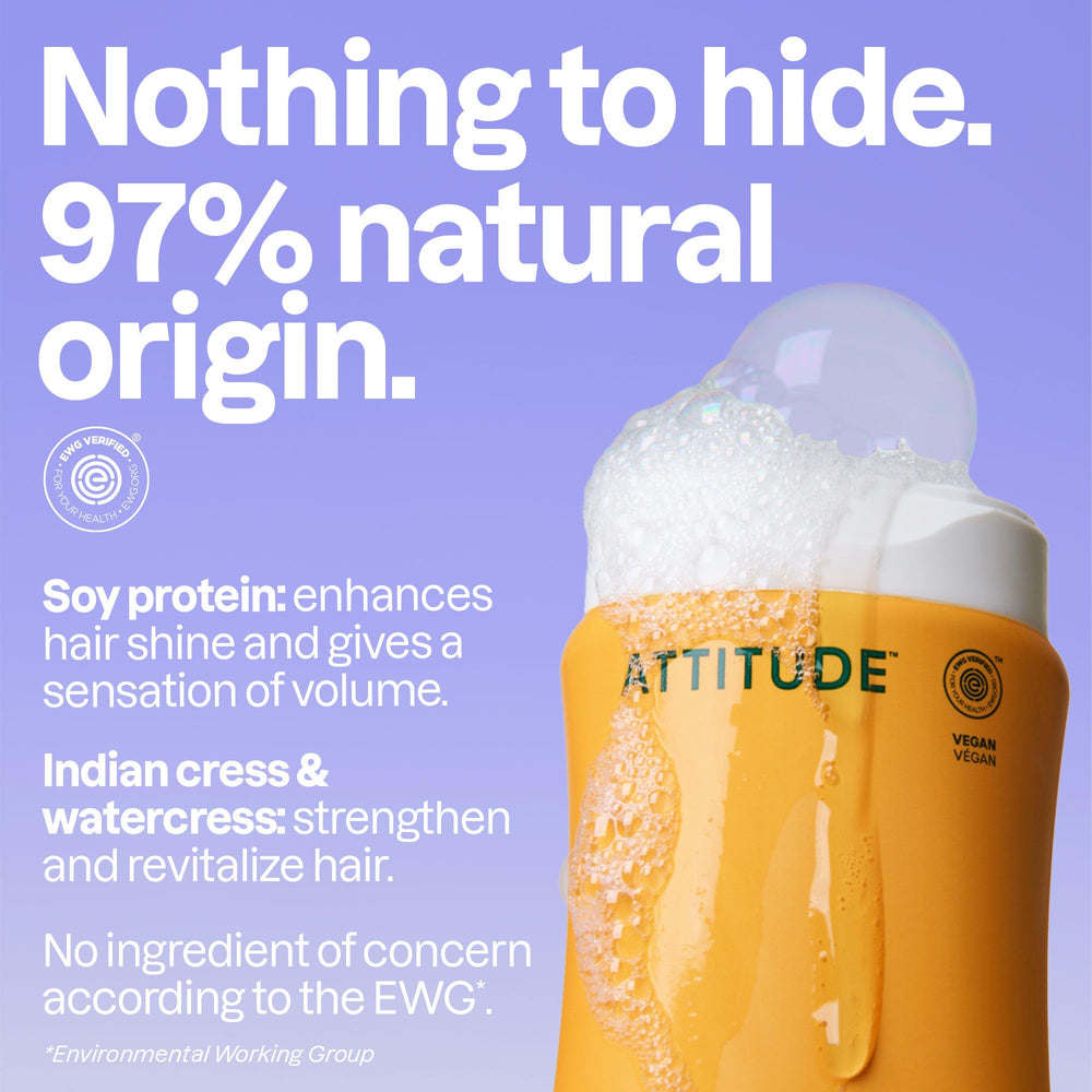 BIO SPECTRA ATTITUDE creamy foam texture that rinses clean
