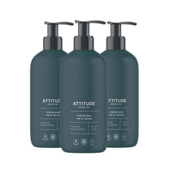 BIO SPECTRA ATTITUDE front bottle showing pine and sage scent benefits
