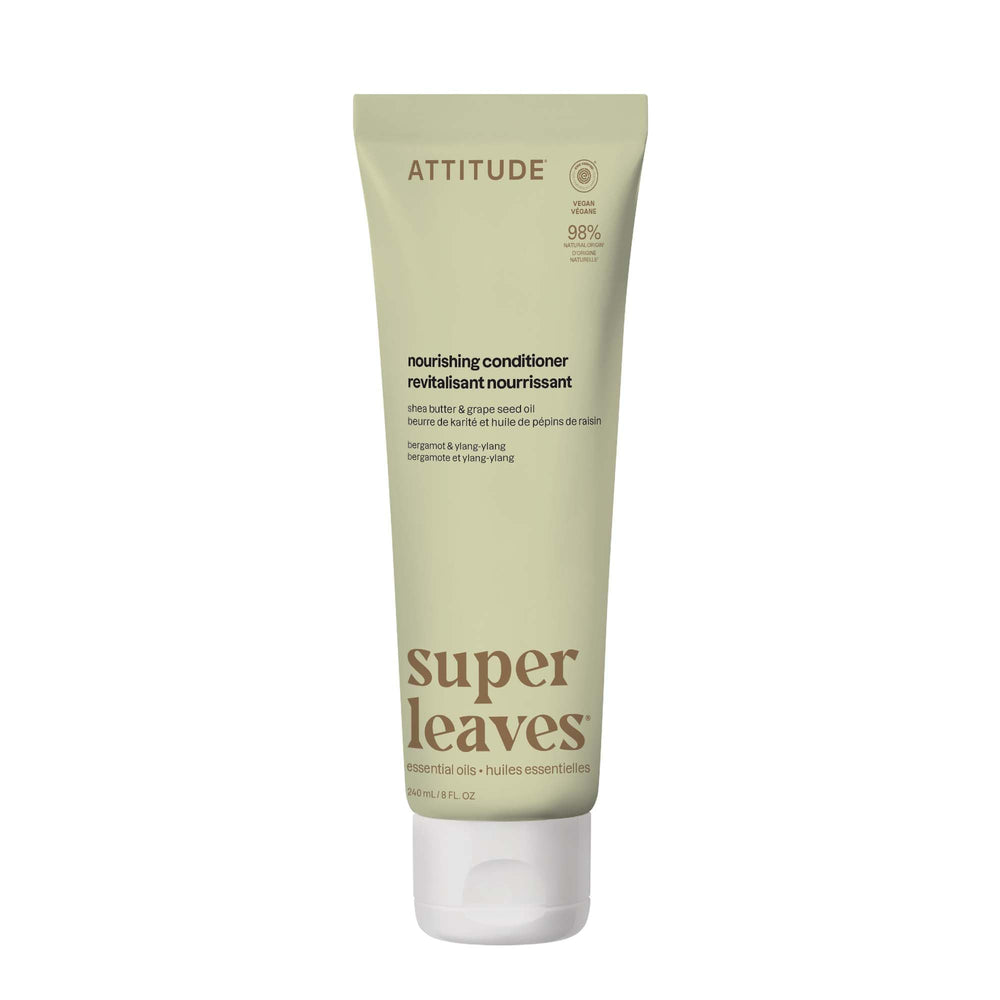BIO SPECTRA ATTITUDE front packaging showing 8 fl oz conditioner and branding benefits