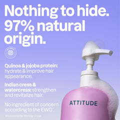 BIO SPECTRA ATTITUDE creamy lather close-up showing hydrating foam benefit