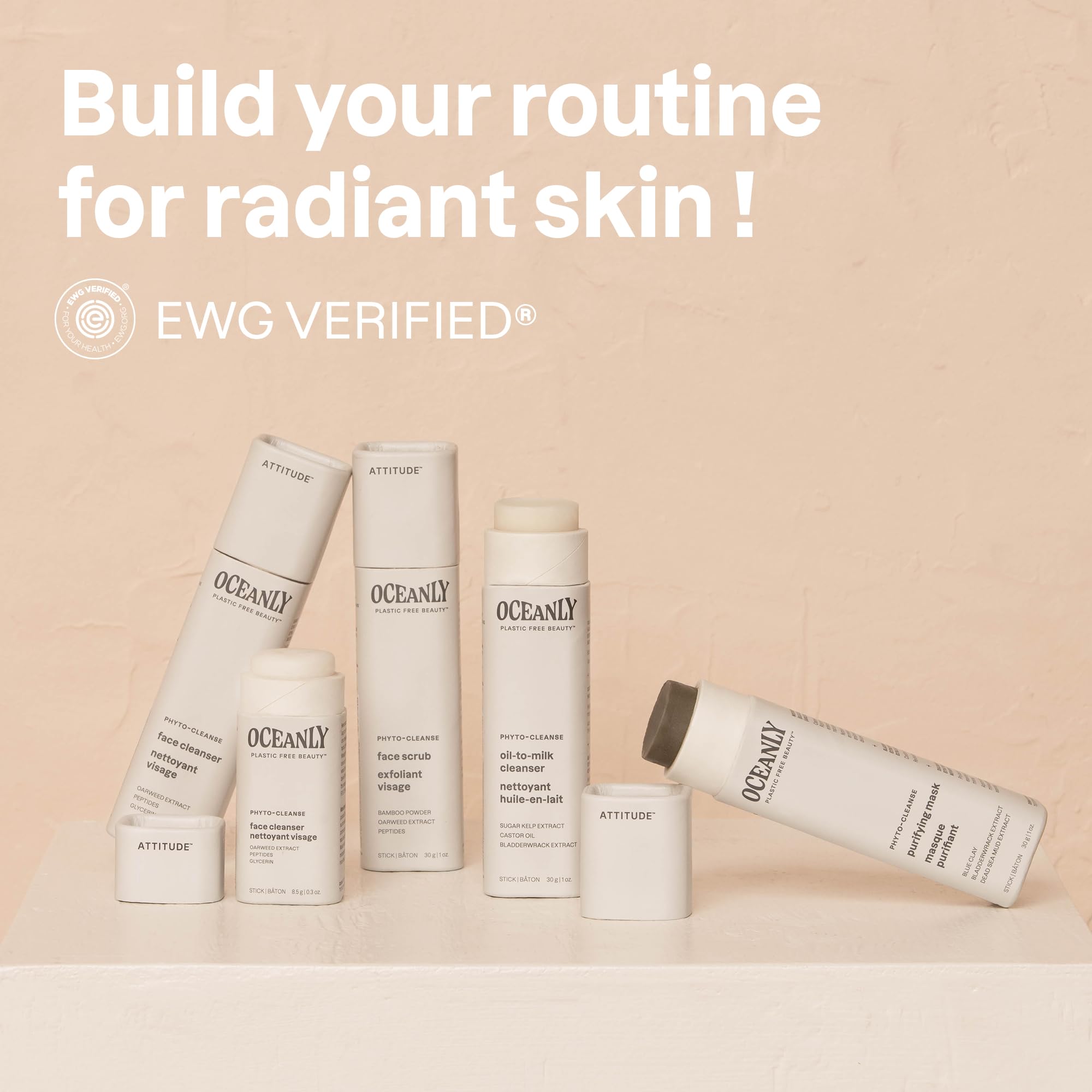 BIO SPECTRA ATTITUDE lather in hand demonstrating easy foam and gentle cleansing