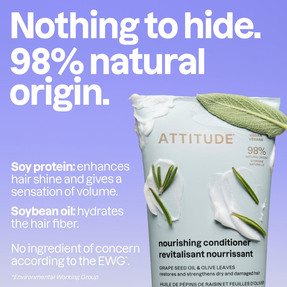 BIO SPECTRA ATTITUDE conditioner being poured into hand for easy application