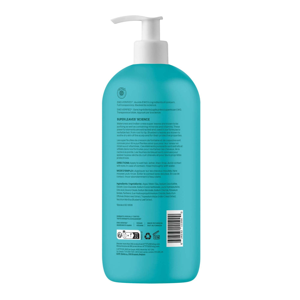 BIO SPECTRA ATTITUDE recycled-hdpe symbol on bottle emphasizing recyclability