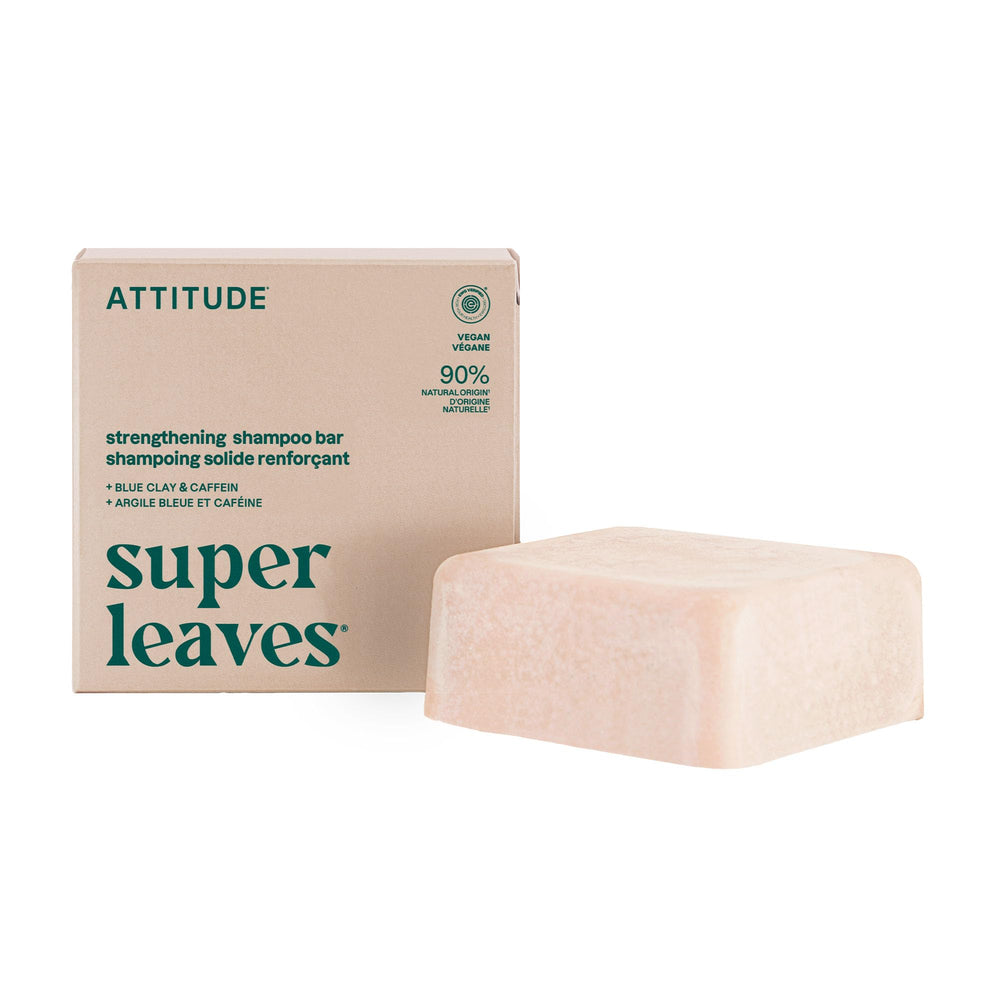 BIO SPECTRA ATTITUDE front packaging showing 4 oz bar and recyclable box, eco benefit