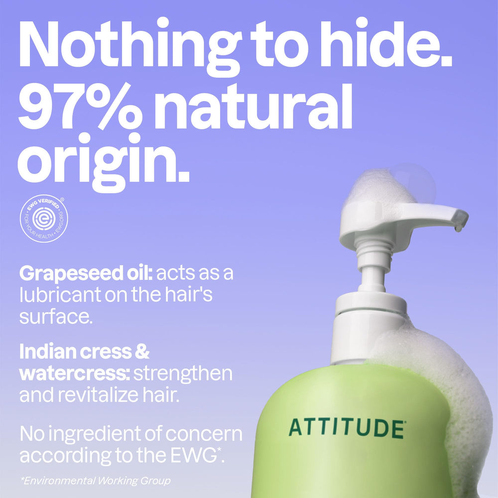 BIO SPECTRA ATTITUDE creamy lather close-up showing gentle foam and moisture