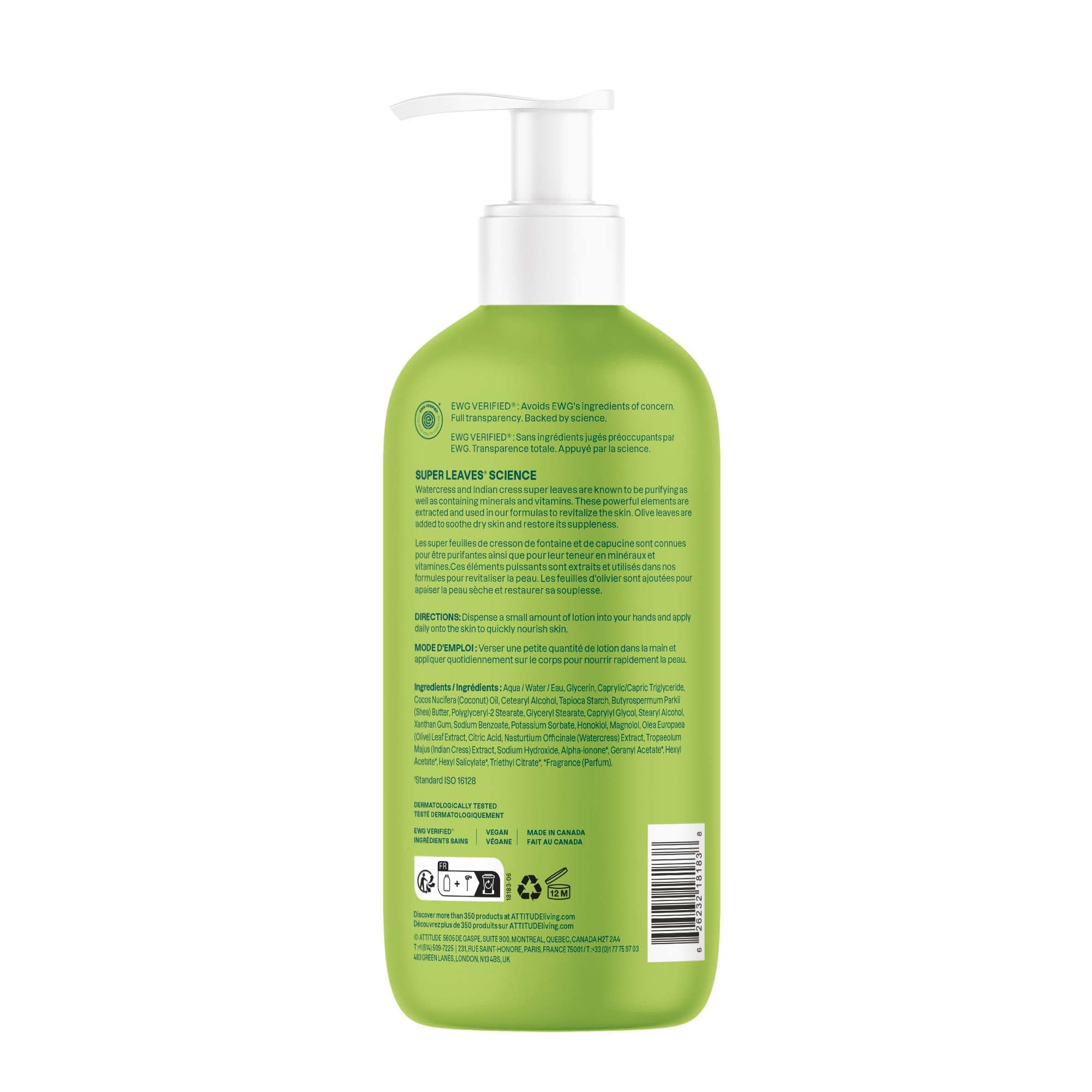 BIO SPECTRA ATTITUDE applied to face and body illustrating gentle head-to-toe hydration