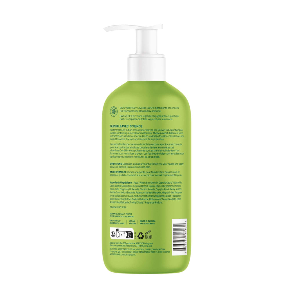 BIO SPECTRA ATTITUDE applied to face and body illustrating gentle head-to-toe hydration