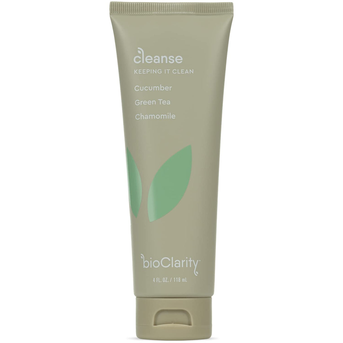 BioClarity front bottle shot showing label and clean design, emphasizing natural formula