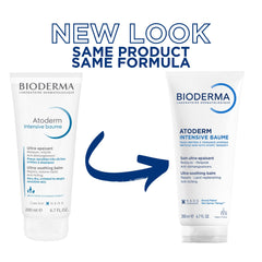 Bioderma balm on hand illustrating smooth spreadability and quick comfort