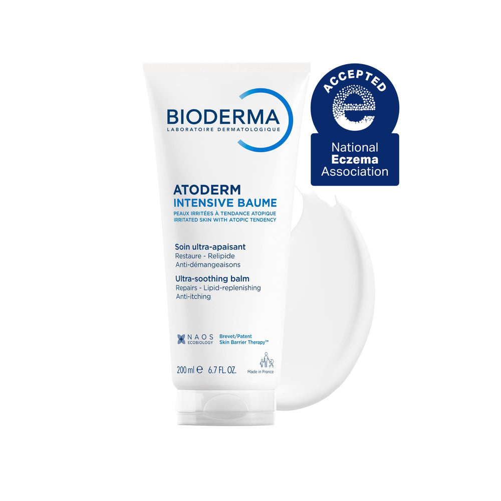 Bioderma cream texture close-up demonstrating rich emollient consistency for hydration