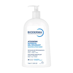 Bioderma Atoderm front bottle showing product and clear labeling for dry skin