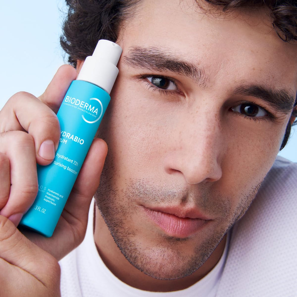 Bioderma serum used under foundation to show makeup-primer benefit and smoother finish